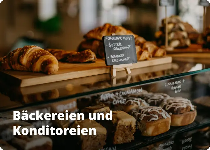 Bäckereien und Konditoreien