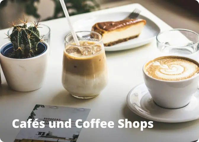 Cafés und Coffee Shops