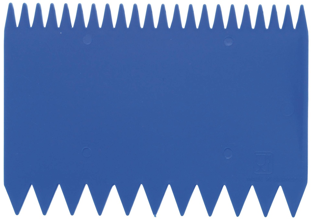 Garnierkamm aus Kunststoff, 110 x 75 mm
