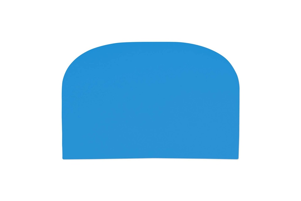 Teigschaber aus LDPE, 148 x 99 mm, blau