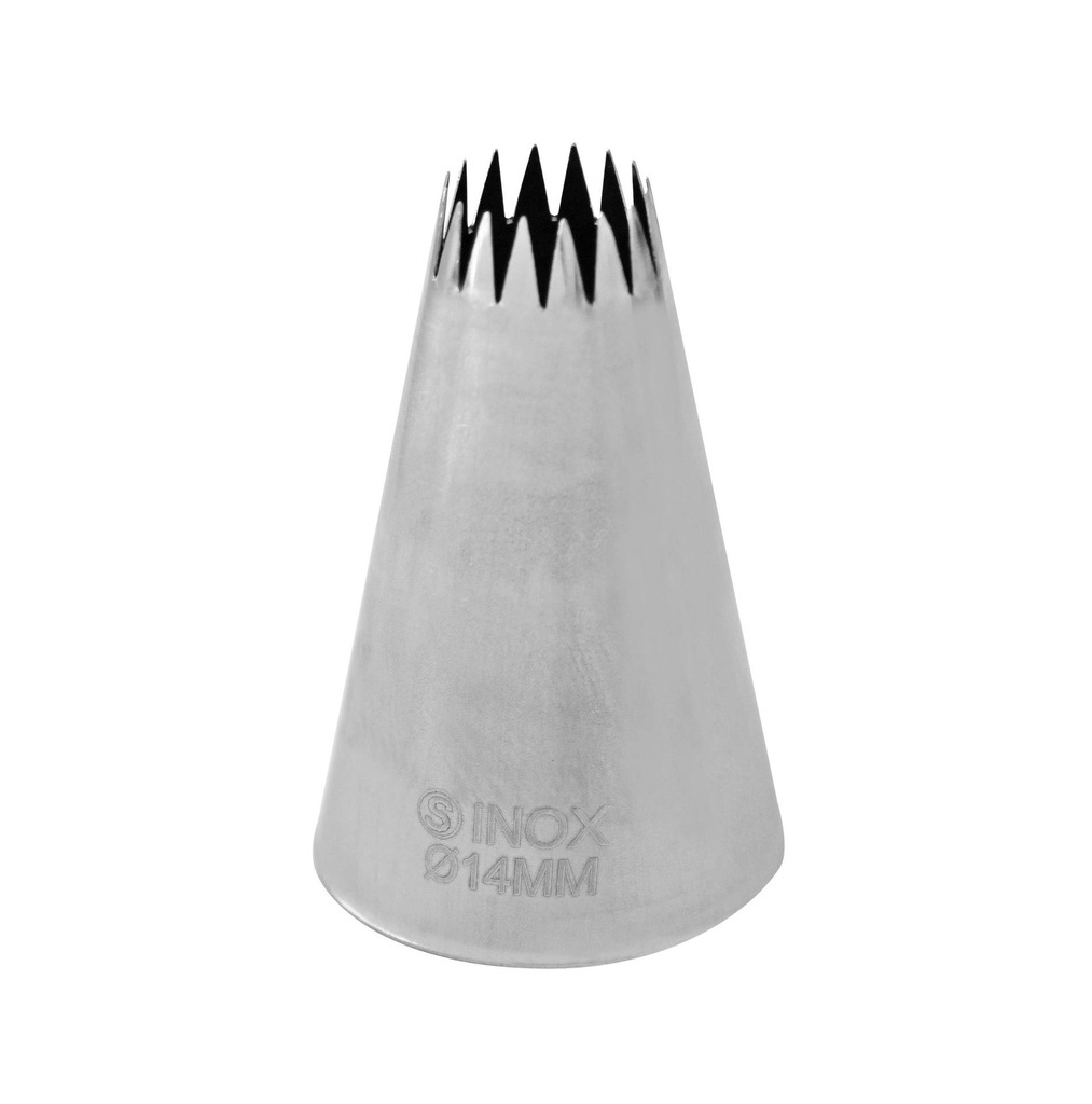 Französische Tüllen aus Edelstahl, Ø 14 mm