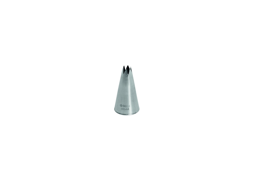 Sterntülle aus Edelstahl, Ø 6 mm