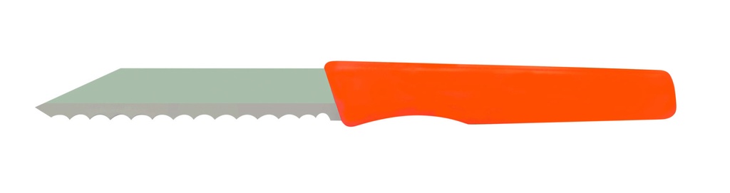 Brötchenmesser aus Bandstahl, 185 mm, orange
