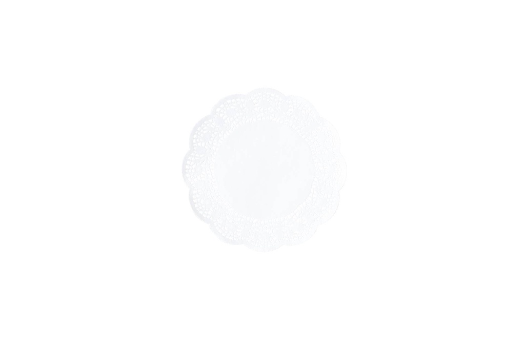 Tortenspitzen aus Papier, Ø 220 mm, weiß, 100 Stück