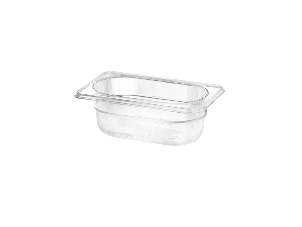GN 1/9 Behälter aus Polycarbonat, 176 × 108 × 65 mm