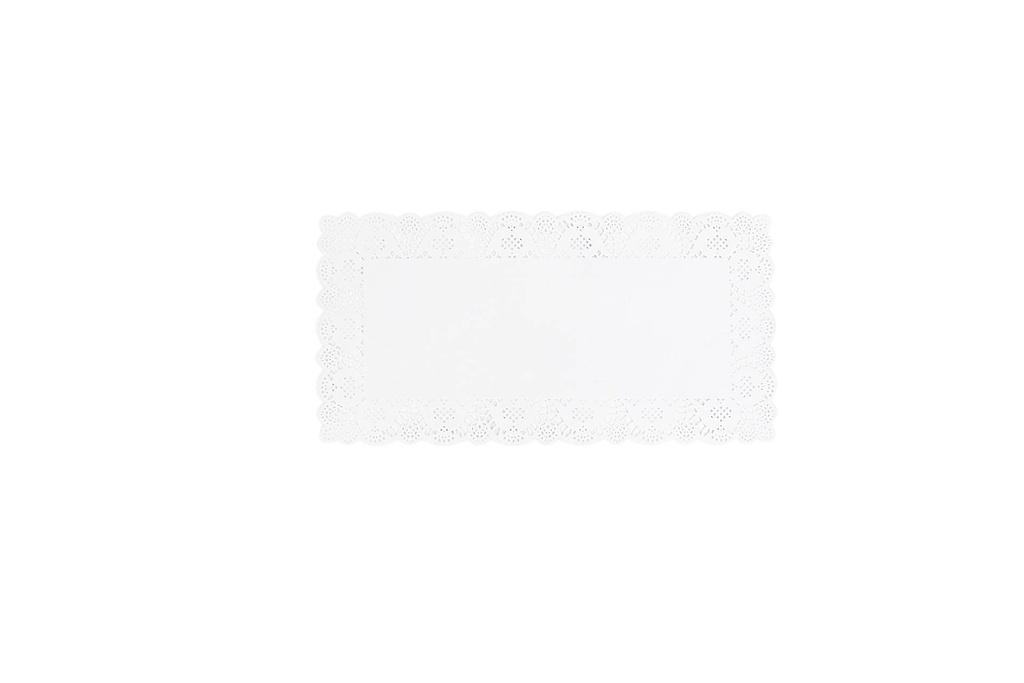 Tortenspitzen aus Papier, 200 x 400 mm, weiß