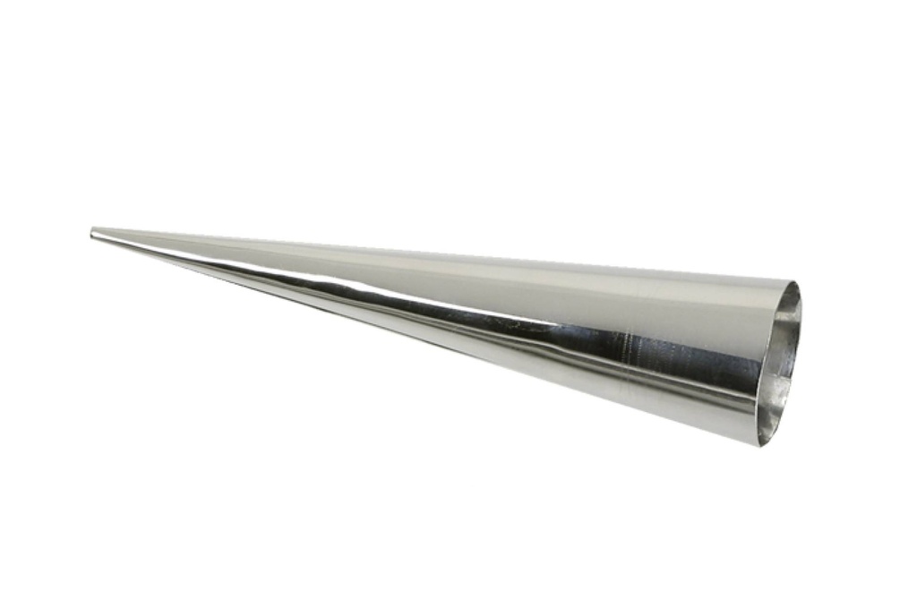 Schillerlockenformen aus Edelstahl, Ø 40 mm, 160 mm