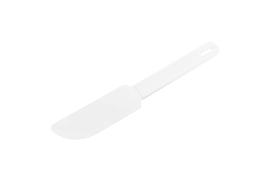 Teigschaber aus PP, 220 x 35 x 6 mm, weiß