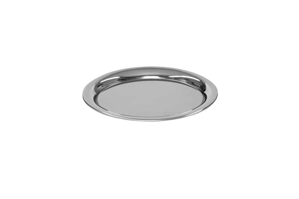 Serviertablett oval, Edelstahl, 145 x 200 mm