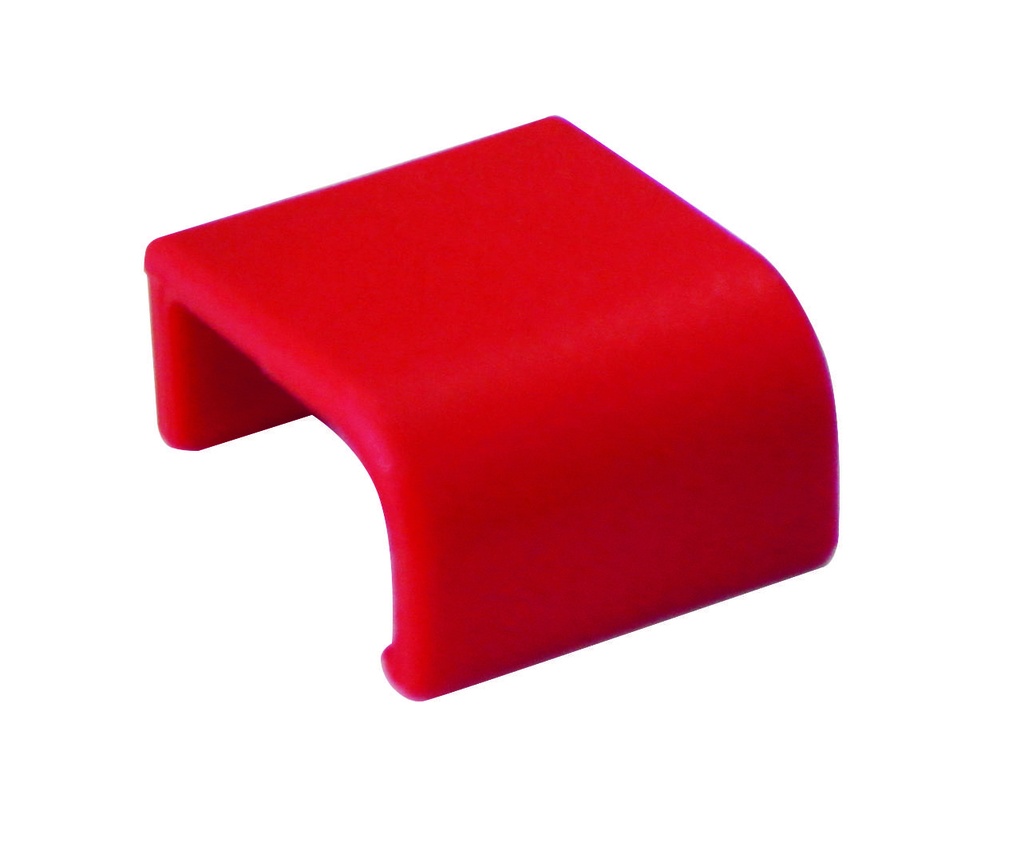 HACCP Markierungs-Clips aus PP, rot, Set à 12 Stück