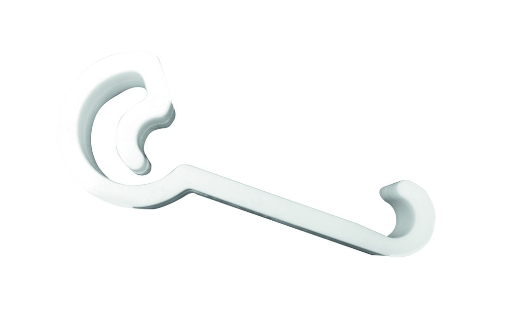 Klammer für Doppelformen aus Polycarbonat, 24 mm