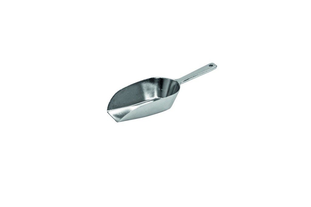 Mehl- und Gewürzschaufel aus Aluminium, 210 mm