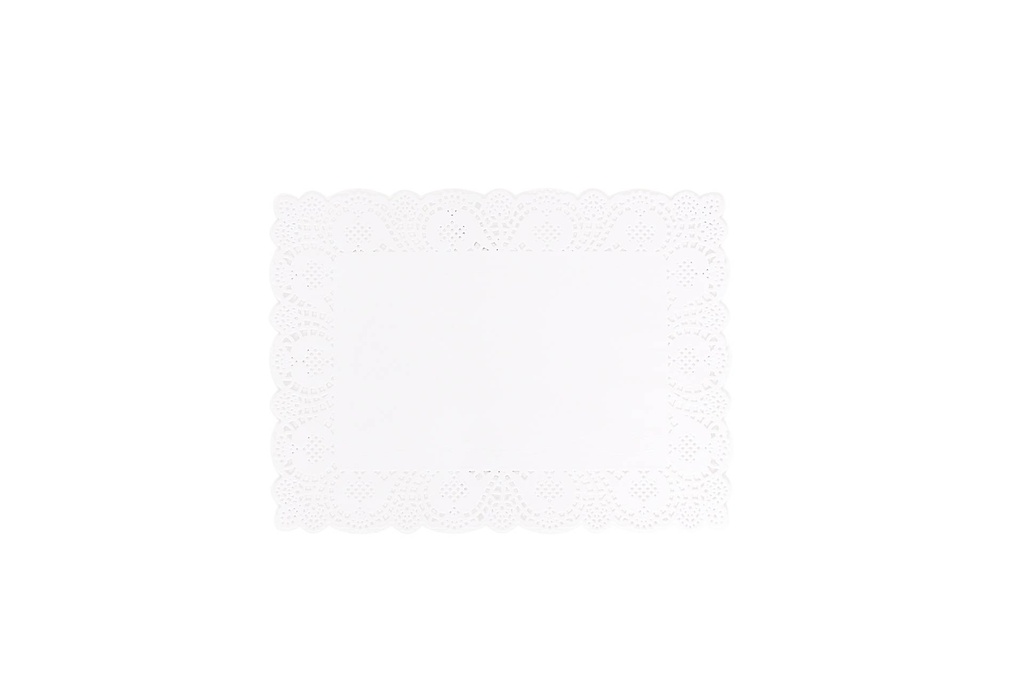 Tortenspitzen aus Papier, 300 x 400 mm, weiß