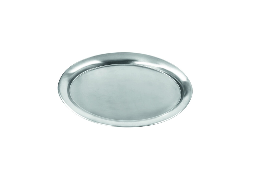 Serviertablett oval, Edelstahl, 195 x 265 mm