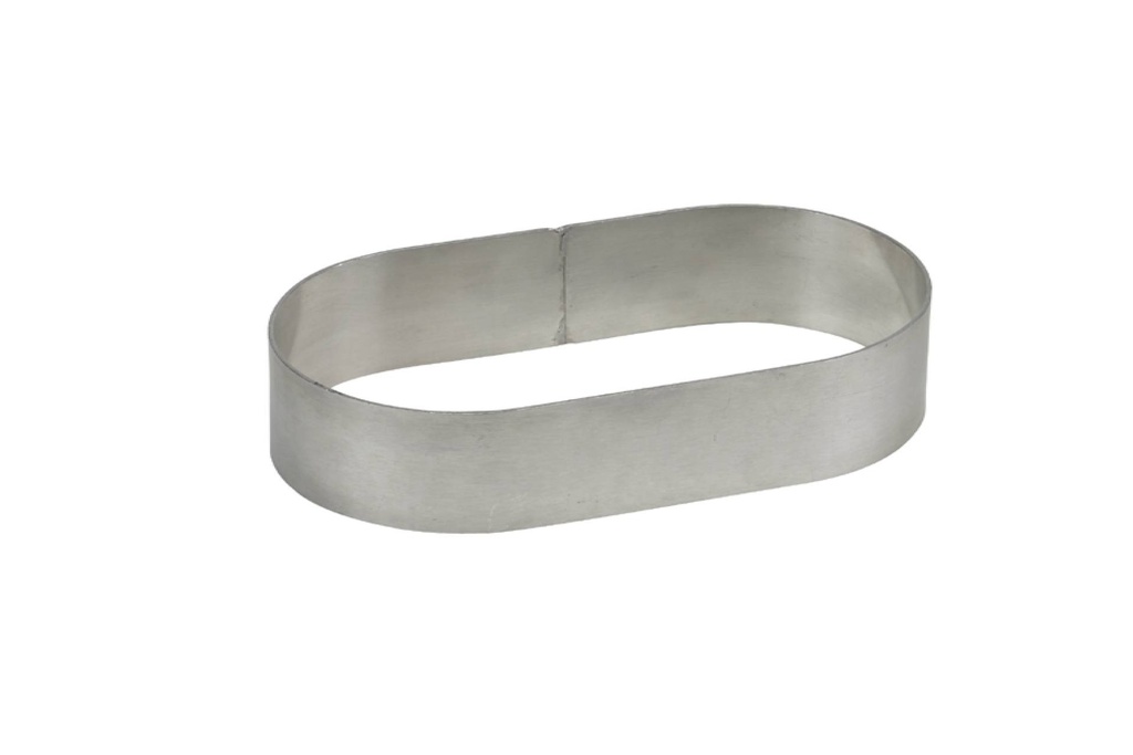 Tortenring aus Aluminium, 235 x 105 x 40 mm