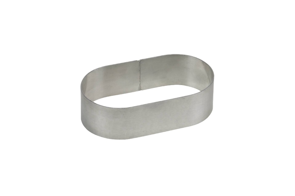 Tortenring aus Aluminium, 180 x 105 x 50 mm