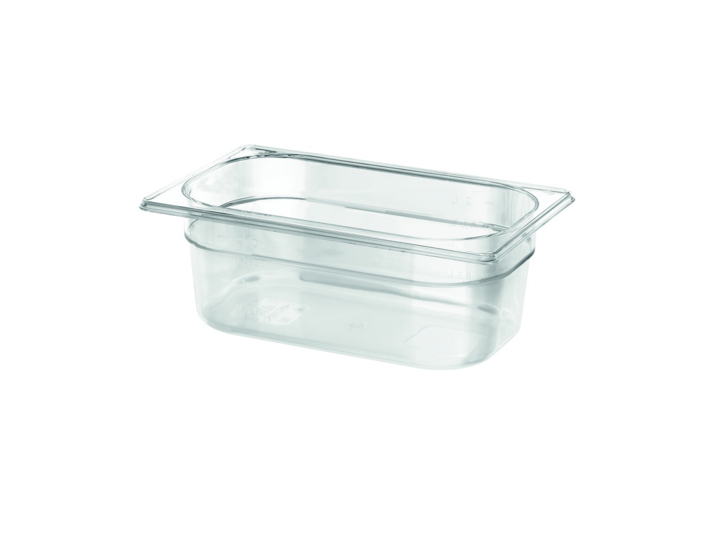 GN 1/4 Behälter aus Polycarbonat, 100 mm