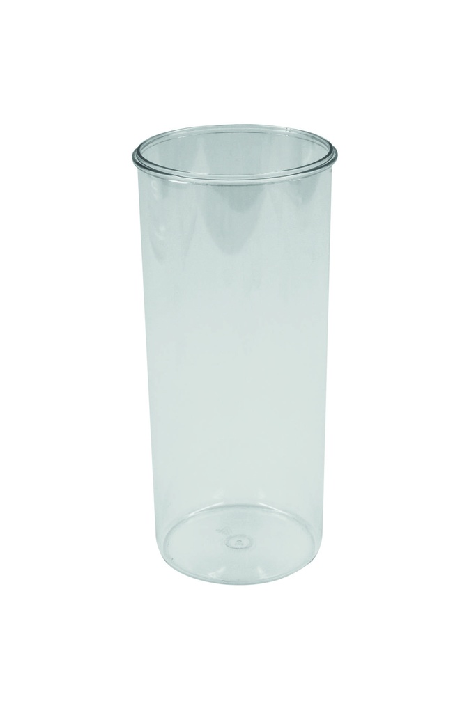 Vorratsdose aus Polystyrol, Ø 115 mm, transparent