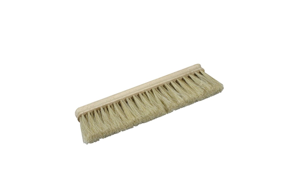 Mehlbesen mit Holzrücken, 300 mm, beige