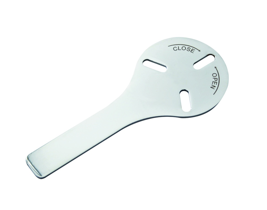 Hilfswerkzeug für Hebel Dosierspender, 185 x 65 mm