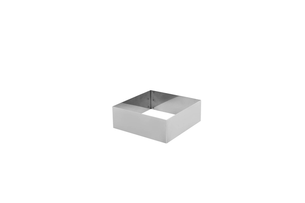Tortenring aus Edelstahl, 120 x 120 x 50 mm