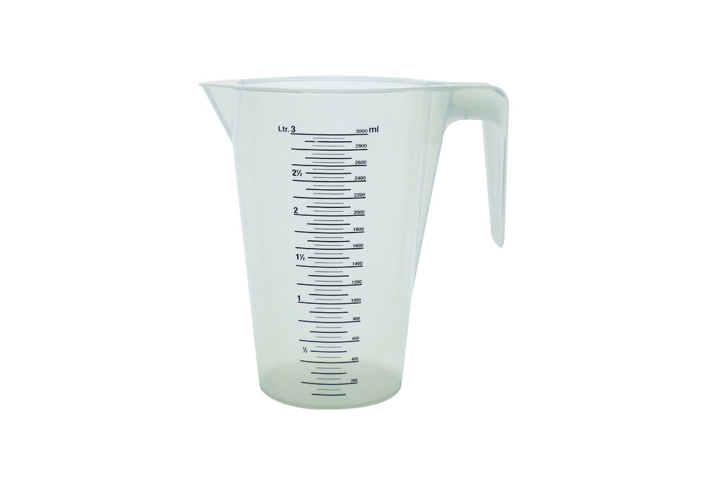 Meßbecher aus PP, 3,0 l
