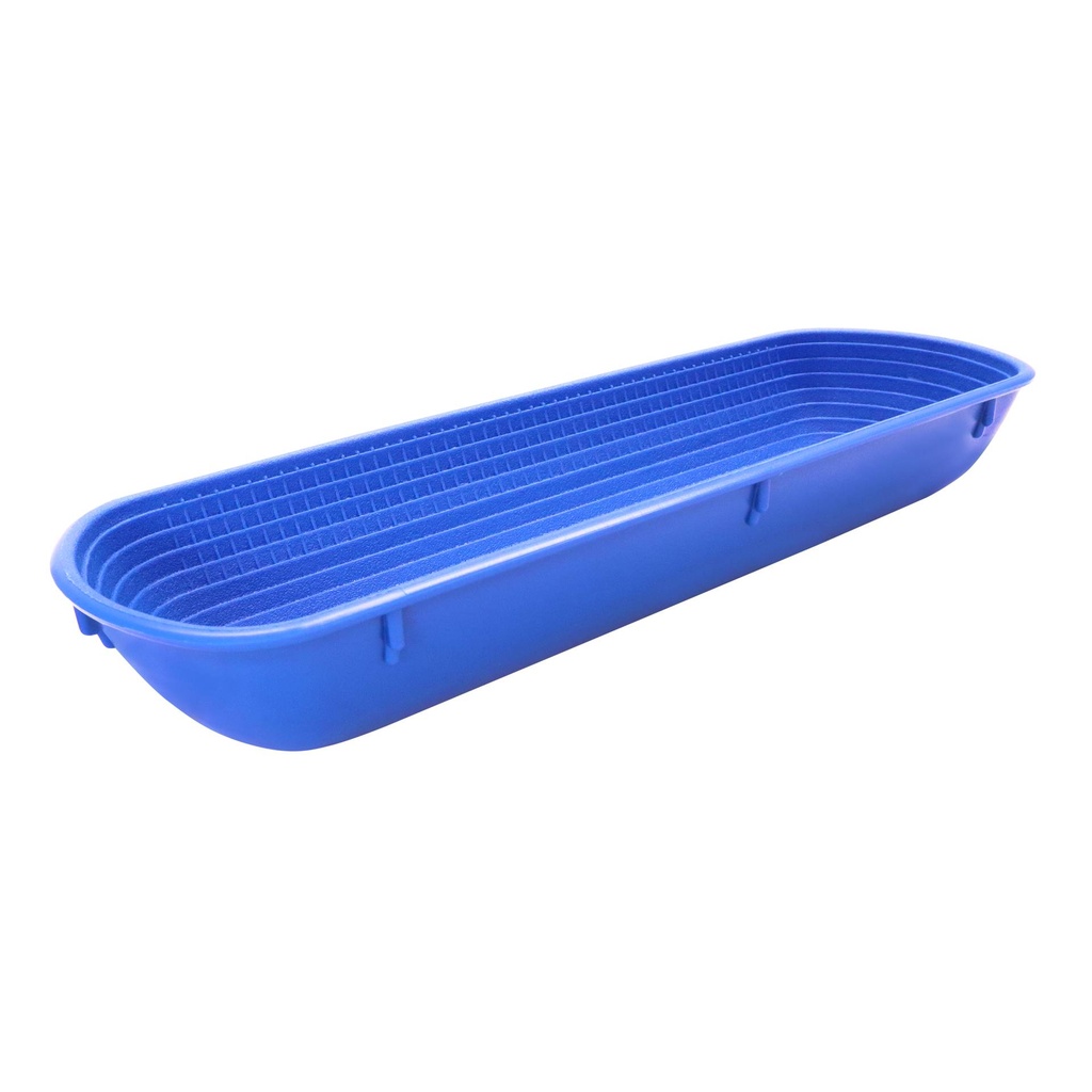 Brotform aus Polypropylen, 140 x 420 mm, blau