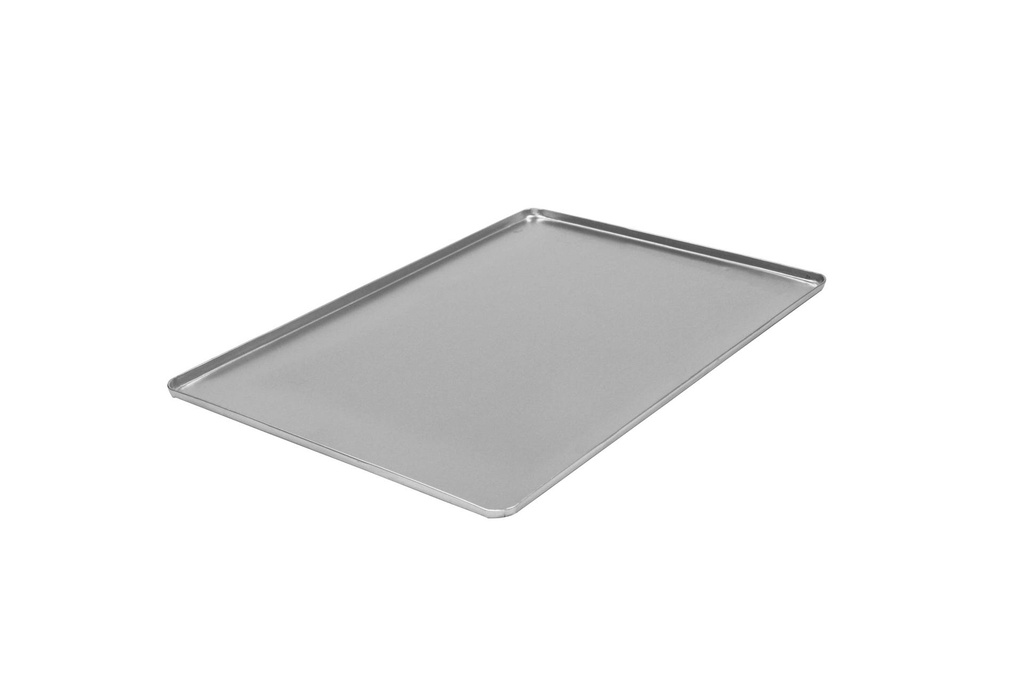 Ausstell-/Thekenblech aus Aluminium, 480 x 320 mm, silber