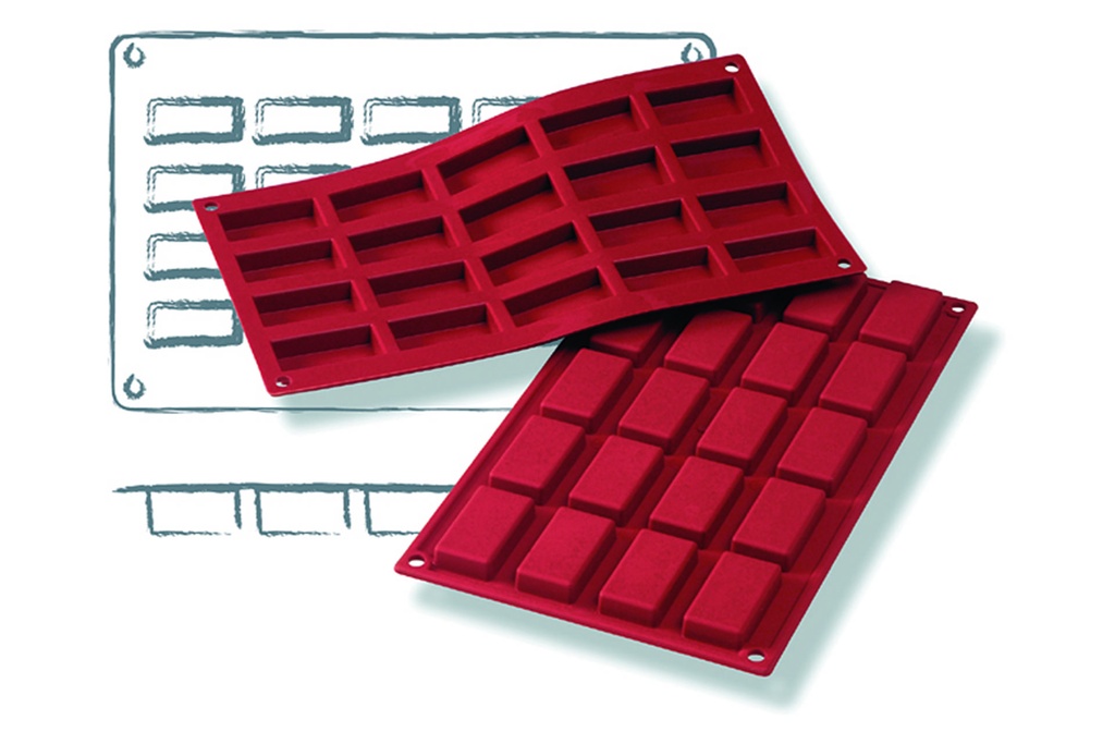 Backformen aus Silikon, 300 x 175 mm
