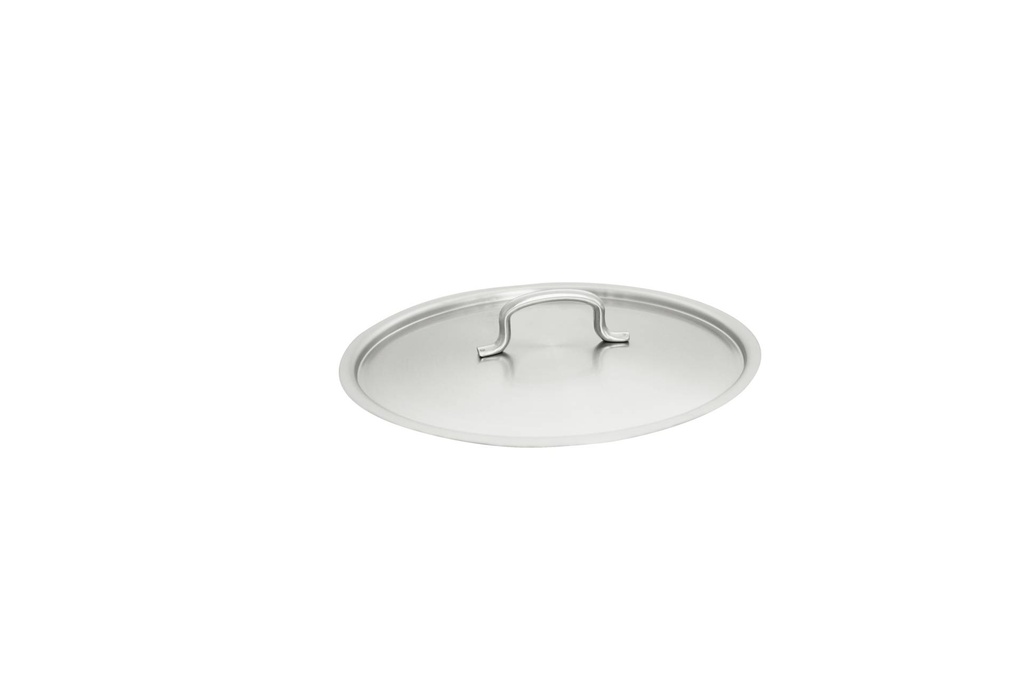Deckel mit Griff aus Edelstahl, Ø 240 mm
