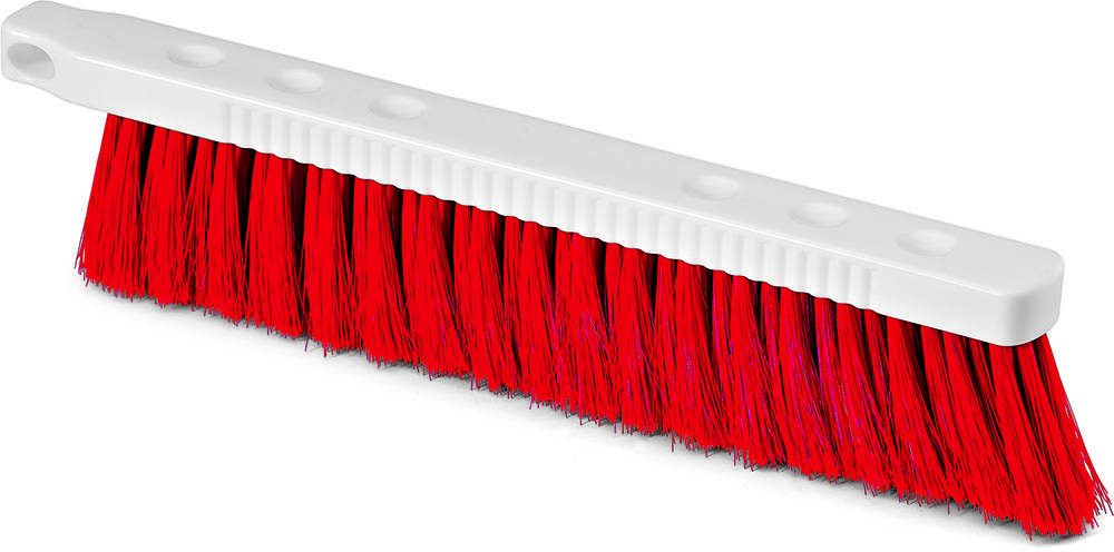 HACCP Mehlbesen aus Kunststoff, 300 mm, rot
