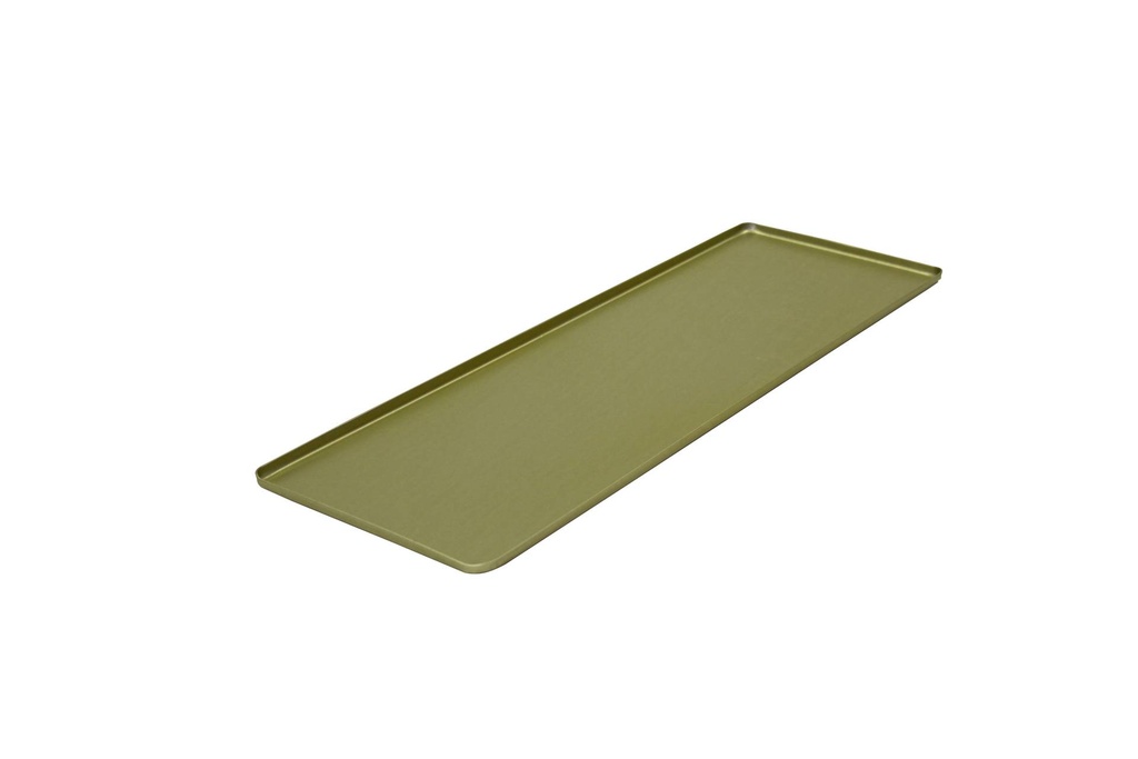 Ausstell-/Thekenblech aus Aluminium, 600 x 200 mm