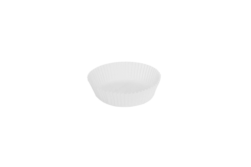Gebäckkapseln aus Pergamentersatz, Ø 65 mm, weiß