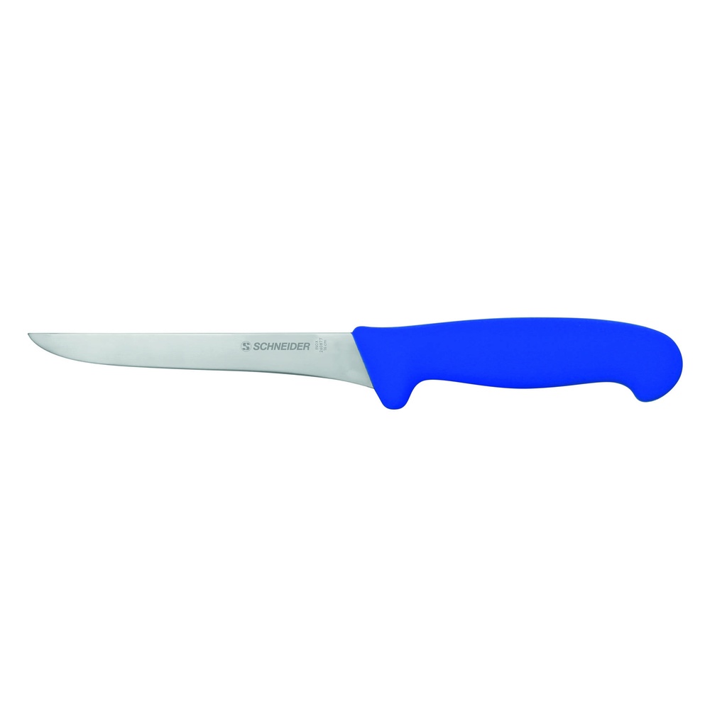 Ausbeinmesser aus Chrom Molybdänstahl, 160 mm, blau