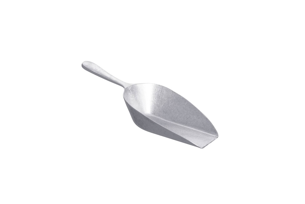 Mehl- und Gewürzschaufel aus Aluguß, 265 mm
