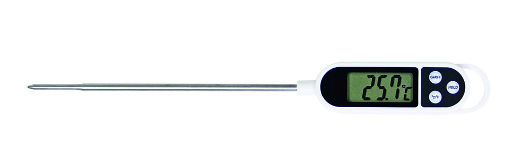 Einstich Thermometer aus Edelstahl, -50 °C bis +300 °C
