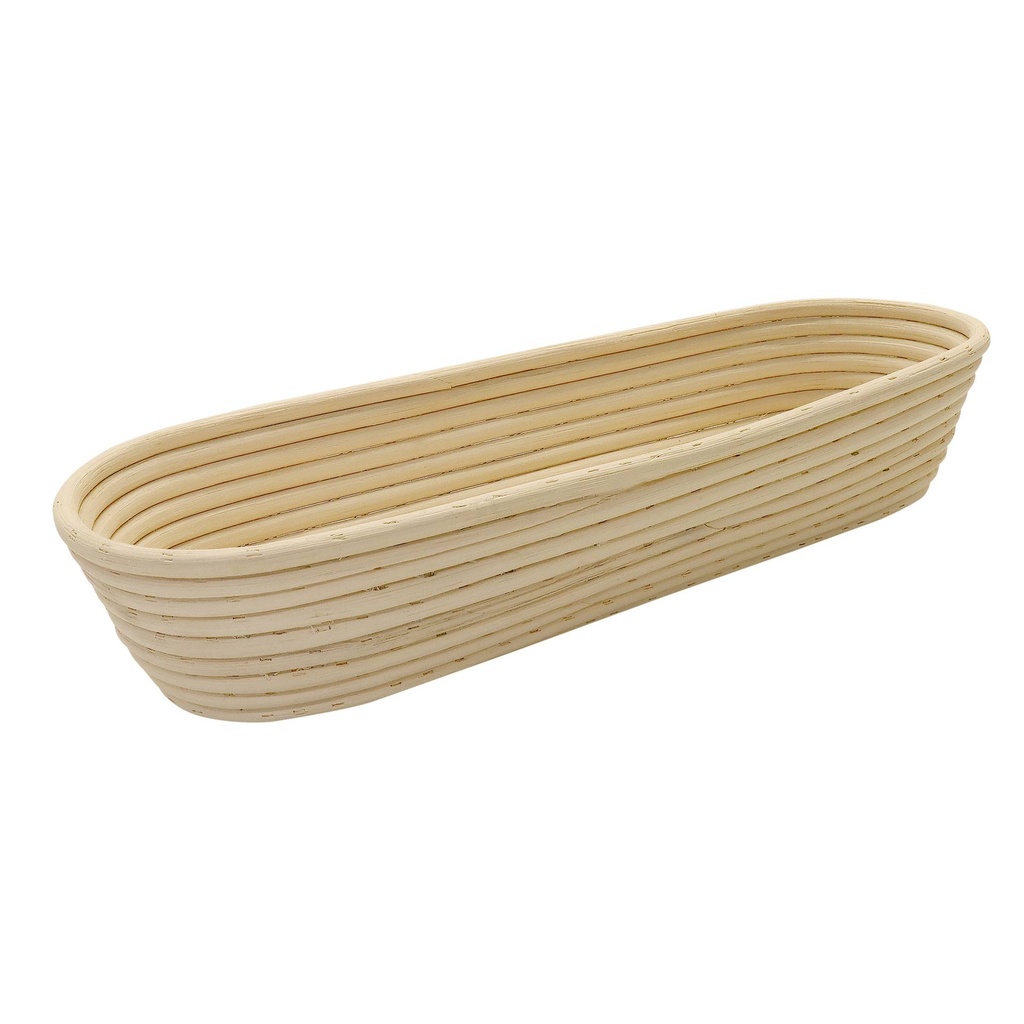 Brotform aus Peddigrohr, 430 x 130 mm