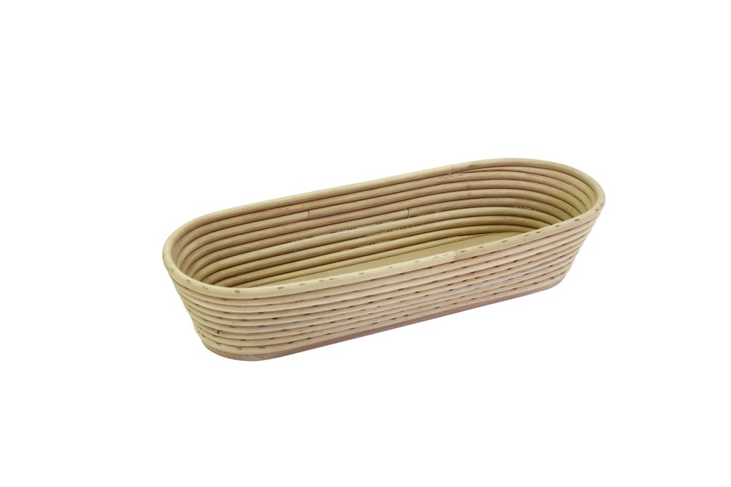 Brotform aus Peddigrohr, 340 x 130 mm