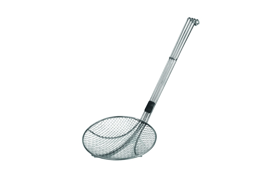 Frittierschaufel aus Edelstahl, 650 mm, Ø 260 mm