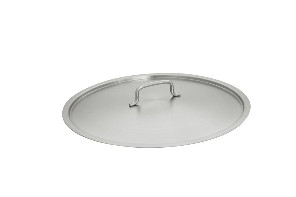 Deckel mit Griff aus Edelstahl, Ø 360 mm