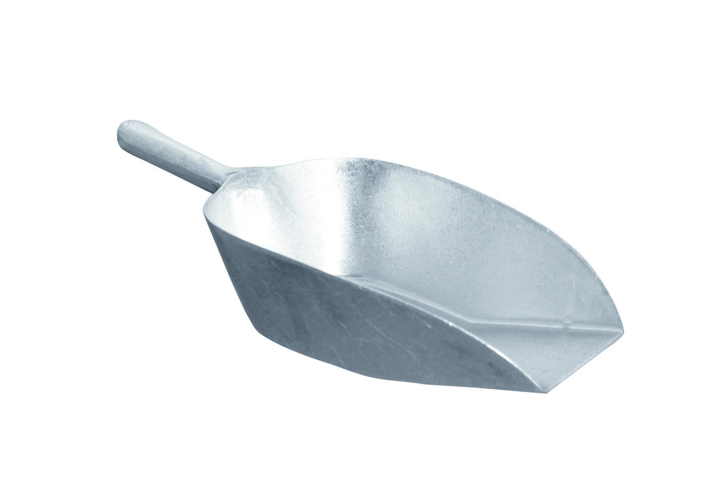 Mehl- und Gewürzschaufel aus Aluguß, 400 mm