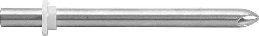 Doppeltülle aus Edelstahl, Ø 11,1 mm, 127 mm