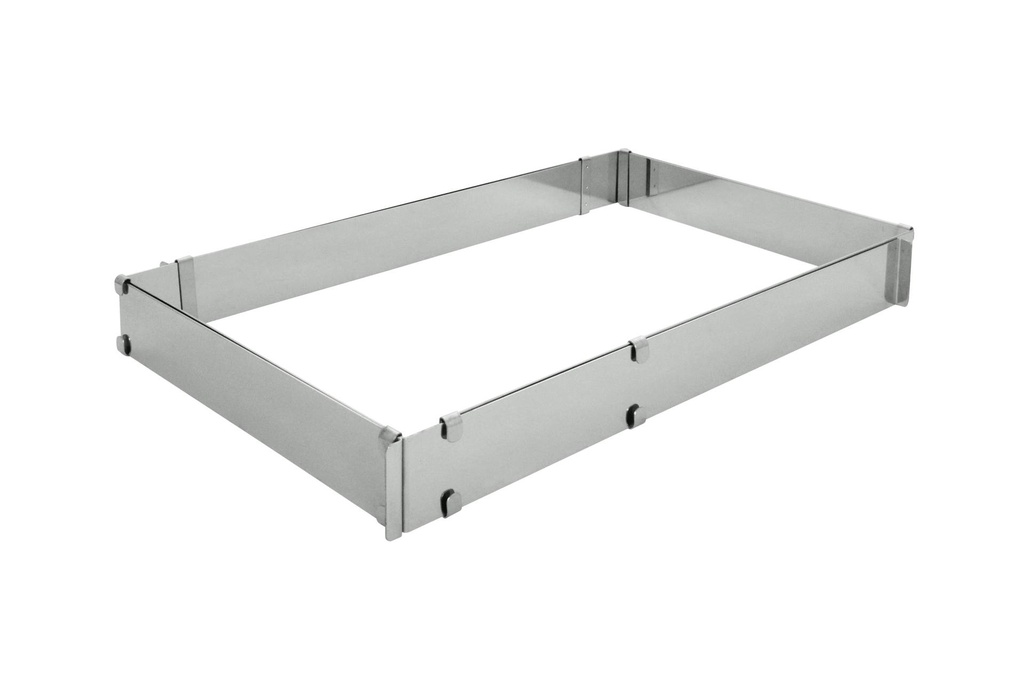 Backrahmen aus Edelstahl, 430 x 290 mm