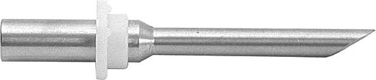 Tülle glatt aus Edelstahl, Ø 7,1 mm