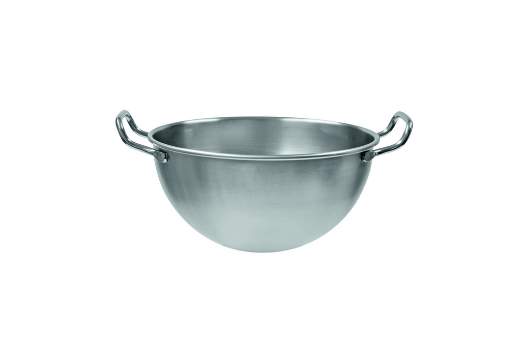 Handschlagkessel aus Edelstahl, Ø 260 mm