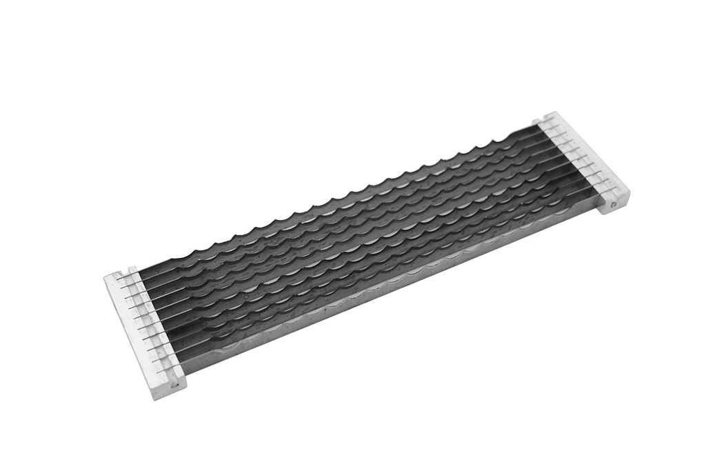 Ersatzmesserblock aus Edelstahl, 245 mm, 65 mm