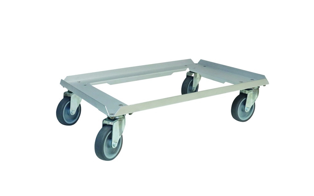 Transporttrolley aus Aluminium, 615 x 415 x 159 mm