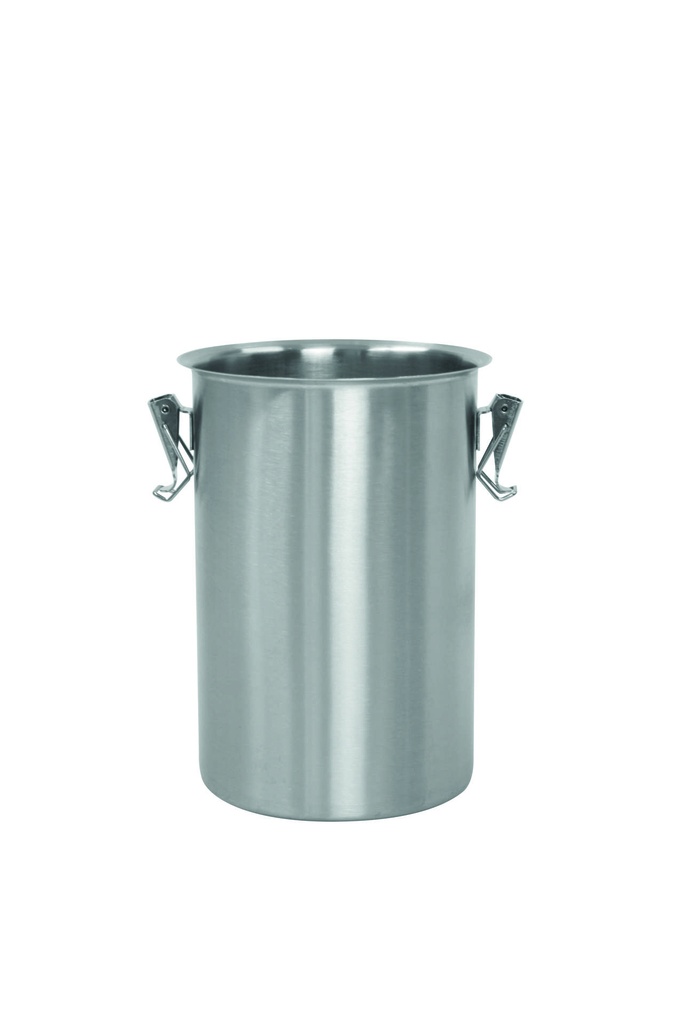 Ersatzbehälter aus Edelstahl, Ø 260 mm, 10 l
