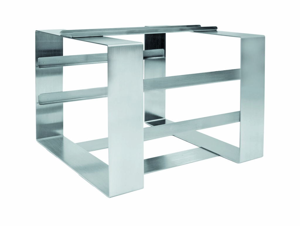 Transporthilfe aus Edelstahl, 320 x 336 x 269 mm