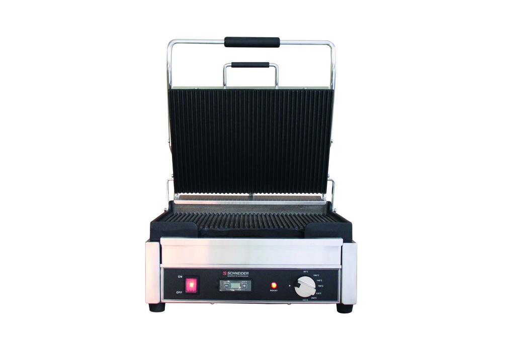 Kontaktgrill groß, gewellt, 290 x 380 mm